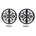 thumbnail image 4 of Cast Iron Rustproof Pot Stand Kitchen Tableware Mat Round Home Decor Flowerpot Base Holder Dinning Table Accessories Pan Pad (1pc,20cm,Round), 4 of 7