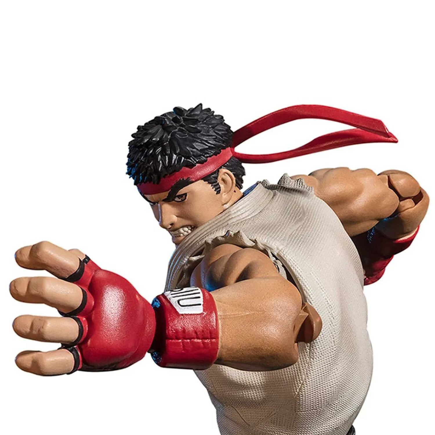 Bandai Street Fighter Collectible Ryu Action Figures, 6"