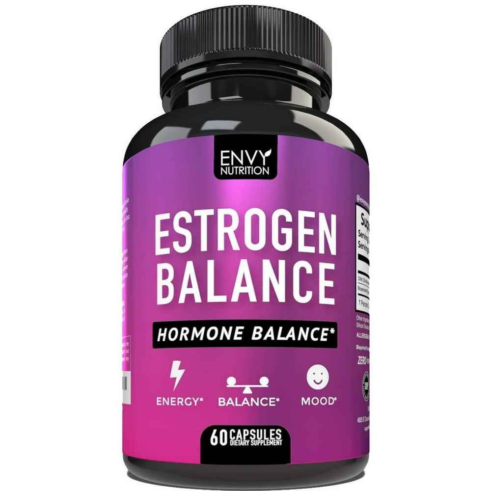 Envy Nutrition Estrogen Balance Hormone Balance for Women with DIM Plus BioPerine 60