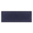 thumbnail image 5 of Home Weavers Classy Bathmat 100% Cotton Tufted Bath Rug, Extra Soft and Absorbent Bath Rugs, Machine Washable bath rugs for Bathroom, 21"x54" Runner, Navy, 5 of 10