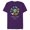 Purple, variant on Marvel Avengers A-logo Circle Super Hero Family Trip 2024 - Short Sleeve Blended T-Shirt for Adults - Customized-Yellow