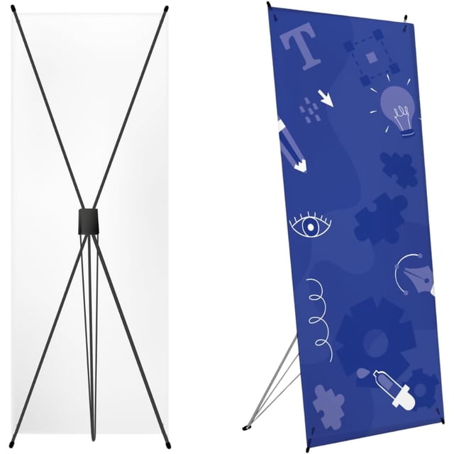 Tallaxi Estructura Araña Publicitaria Tipo Banner Display 180x80 cm sin Lona