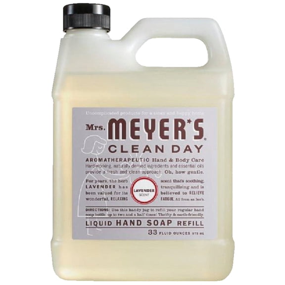 Mrs. Meyer's Clean Day Hand Soap Liquid, Lavender, 33 fl oz