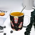 thumbnail image 5 of Yiaed Popcorn Print Ceramics Coffee,Large Handle Design,Extra Large Tea and Coffee Cup for Office and Home Mugs, 5 of 6