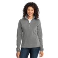 thumbnail image 1 of Port Authority ®  Ladies Microfleece 1/2-Zip Pullover. L224 M Pearl Grey, 1 of 4