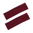 thumbnail image 1 of Guardurnaity 2 unidades/juego de bandas para el sudor de entrenamiento elásticas y agradables a la piel para personas activas, bandas para la Accesorios de disfraces Vino rojo, 1 of 6