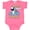 Hot Pink, variant on Inktastic Watch out I've Got My First Tooth Boys or Girls Baby Bodysuit
