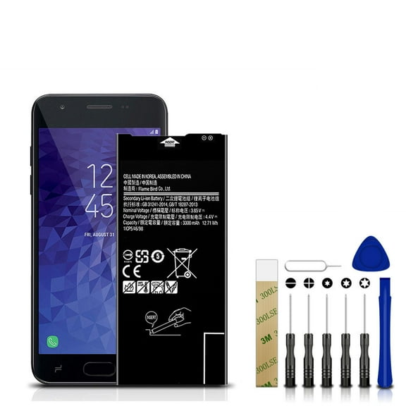 Replacement EB-BG610ABE EB-BG610ABA Battery For TracFone Samsung Galaxy J7 CROWN SM-S767VL TOOL