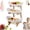 White-3 Tier, variant on 3 Tier Countertop Fruit Basket Organizer, Oval Fruit Basket with Bamboo Stand, Tiered Fruit Bowl for Kitchen Countertop, Space-Saving Organizer