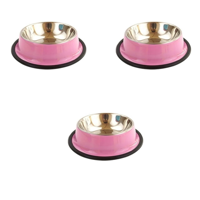 POINTERTECK Bols pour Chat Utilisation Multifonction Plats pour Chat Base Lestée Antidérapante Bol d'Eau pour Chat