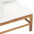 thumbnail image 4 of vidaXL 2-Seater Patio Sofa with Cream Cushions Solid Teak Wood, 4 of 6