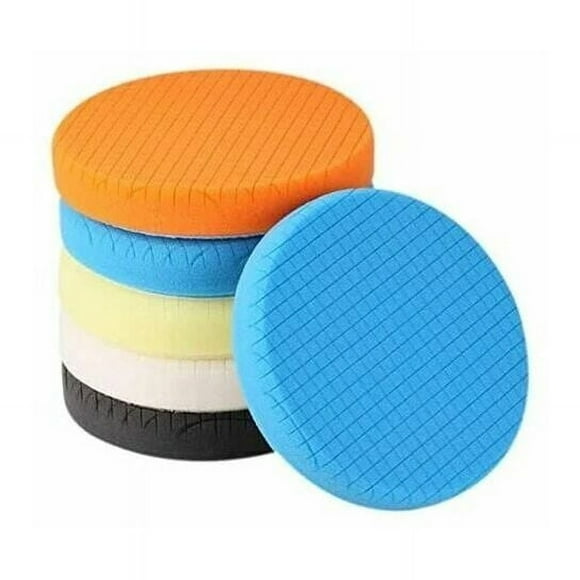 Polishing Pad, 5 Pieces 180mm/7 Inch Polishing Sponge Car Polishing Kit Polisher Buffer Pad/for RO/DA Dual Action Polisher Polishing -SPPS7M5