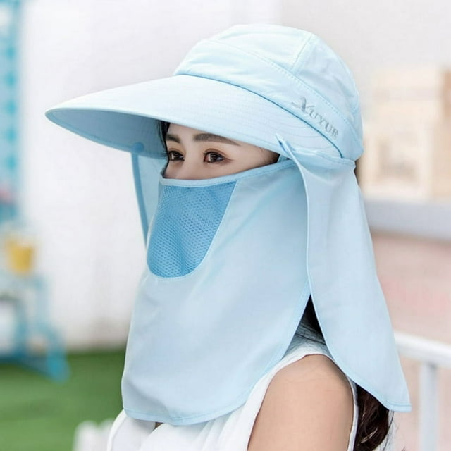 Hat Sunshade Cap Ride Sunscreen Cap Face Ultraviolet Hat Sun Hat Man Hat