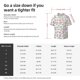 thumbnail image 5 of Fotbe Pastel Christmas Cookies Camisa Estampada de Manga Corta para Hombre, Casual de Verano, Estilo Playero, Sin Arrugas-X-Large, 5 of 5