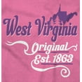 thumbnail image 2 of West Virginia State Shape Filagree Women's Graphic T Shirt Tees Brisco Brands S, 2 of 6