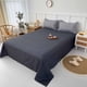 thumbnail image 4 of Xihbxyly Juego de Sábanas Transpirables, Elegante Diseño de Doble Cara, Fácil de Limpiar, Lavable a Máquina, Ropa de Cama Cómoda para El Dormitorio, Versátil y Duradera, Juego de 4 Piezas, Tamaño 180, 4 of 7
