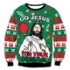 thumbnail image 2 of Suéteres de Navidad feos, jerséis verdes con estampado divertido en 3D, sudadera para fiesta navideña, cumpleaños y Navidad, 2023, 2 of 4