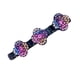 thumbnail image 2 of Fiudx Pinza para El Cabello de Cuatro Hojas, Elegante Accesorio de Diamantes de Imitación Acrílicos, Pinza Lateral Fácil de Usar, Perfecta para Flequillo y Cabello Suelto, Ideal para Bodas, Fiestas y, 2 of 5