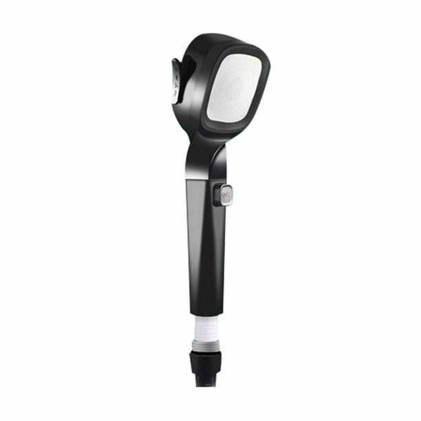 Botón de filtración de ducha presurizada de cuatro engranajes Boquilla de ducha de parada de agua Juego de ducha Cabezal de ducha de mano presurizado Ducha en el baño