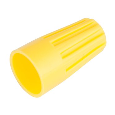 Gardner Bender Connecteurs Électriques à Vis 12-004BU, Ignifuges, Connexions Cuivre-Cuivre, Jauge de Fil 18-10 (AWG), Écrou de Fil, Lot de 32, 400, Jaune