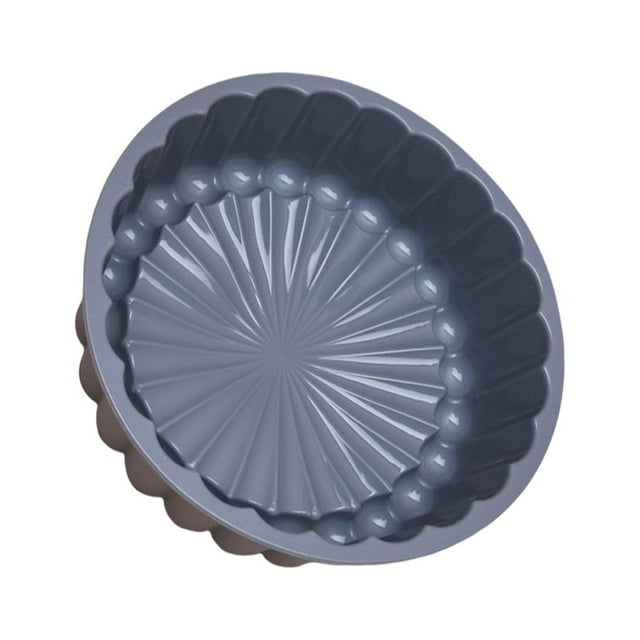 Bearachild Molde de 8 pulgadas para Mousse, pasteles, pudín, moldes reutilizables para hornear, hogar, cocina, torta corta, pan, pastelería DIY Herramientas y accesorios para hornear