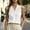 White, variant on Women Cotton Linen Notched V Neck Pleated Sleeveless Blouse Shirt Summer Loose Fit Tunic Tank Top S