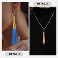 thumbnail image 3 of CIMAXIC 36Pcs Bead Caps for Jewelry Makers Assorted Color Cone Shaped Metal, 3 of 8