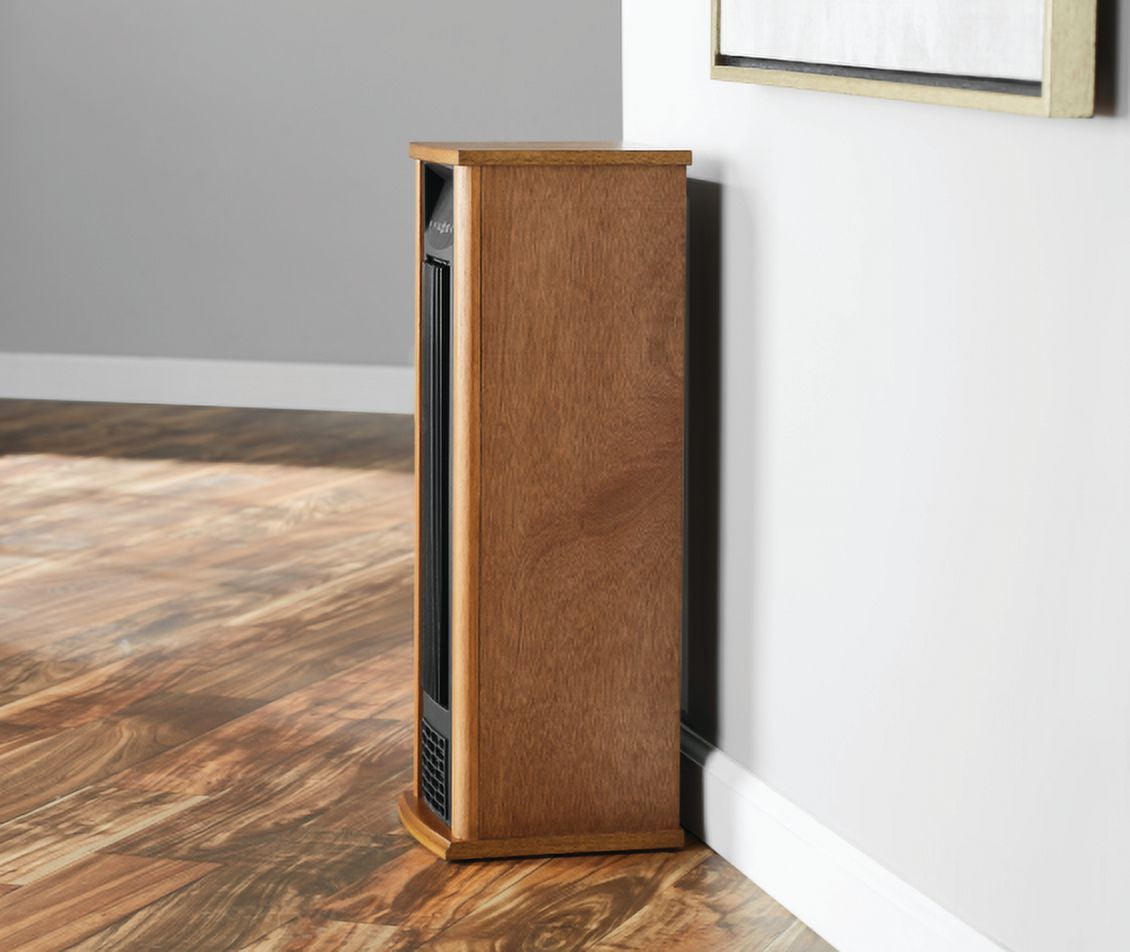 Mainstay Infrared Quartz wood pedestal outlet heater