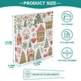 thumbnail image 3 of FORMRS 3 Ring Binder 1.5 inch with Pockets Clip Board 200 Sheets Capacity, Brown Nordic Christmas House, 3 of 8