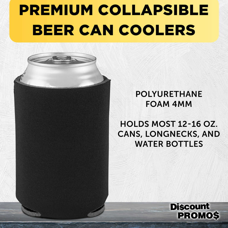 Blank Foam Collapsible 16 oz Can Coolie – Wholesale Coolies