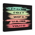 thumbnail image 5 of Inspirational Wall Art  Dreams Don't Work Unless You Do Wall Art Motivation Wall Decor for Home Office Gym Inspiring Success Quote Print Ready to Hang Unframed, 5 of 16