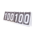 thumbnail image 4 of Almencla Sports Scoreboard 6 digits Score Keeper Scoring Board Table Score Flip Score Board for Soccer Volleyball Table Tennis Gray, 4 of 8