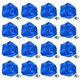 thumbnail image 1 of Paquete de 16 pines de solapa para trajes de hombre, broches de flores de 1.97" [Azul], 1 of 1