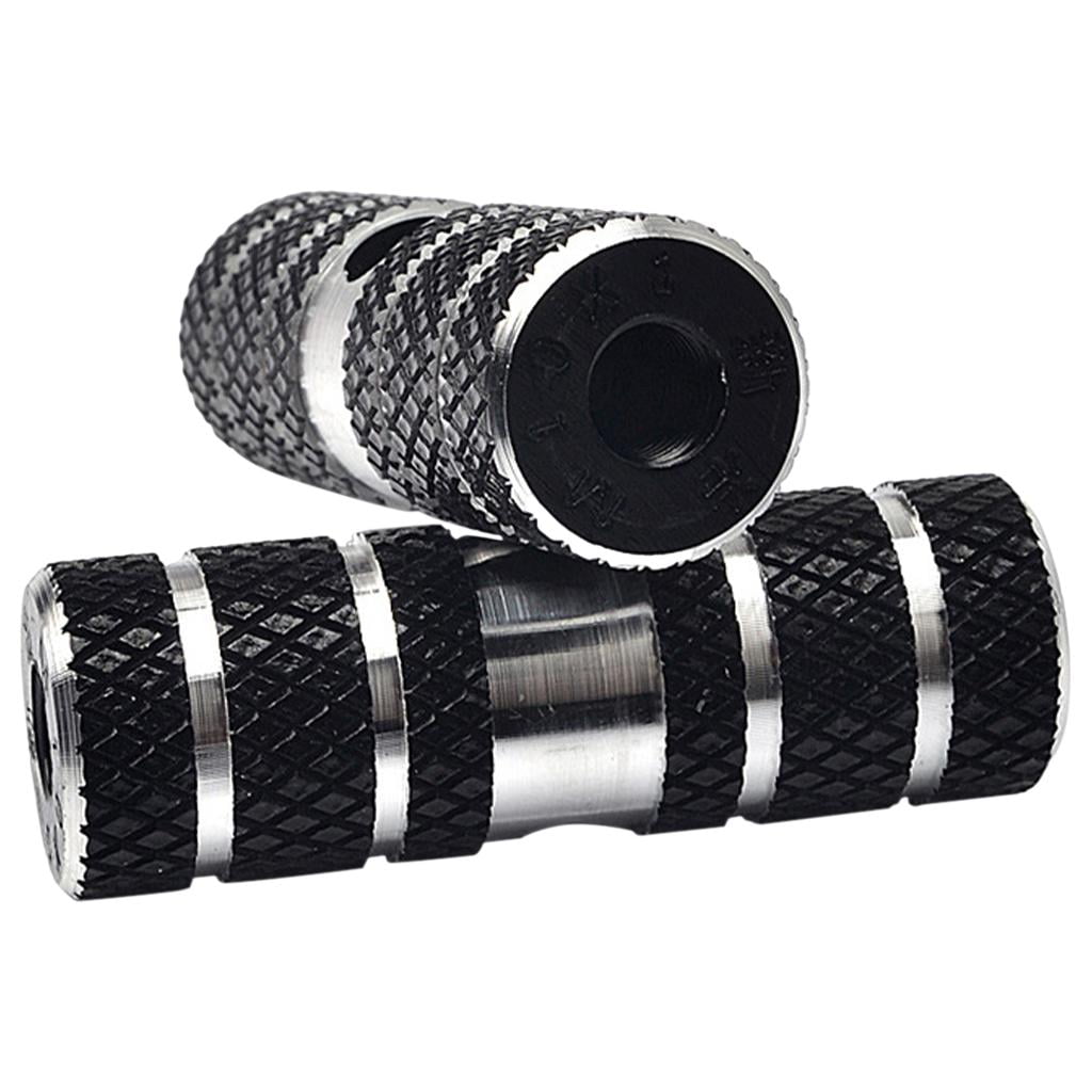 2 Pcs Bike Pegs BMX Road Bike Aluminum Alloy Repair Parts Axle Foot Pegs Walmart