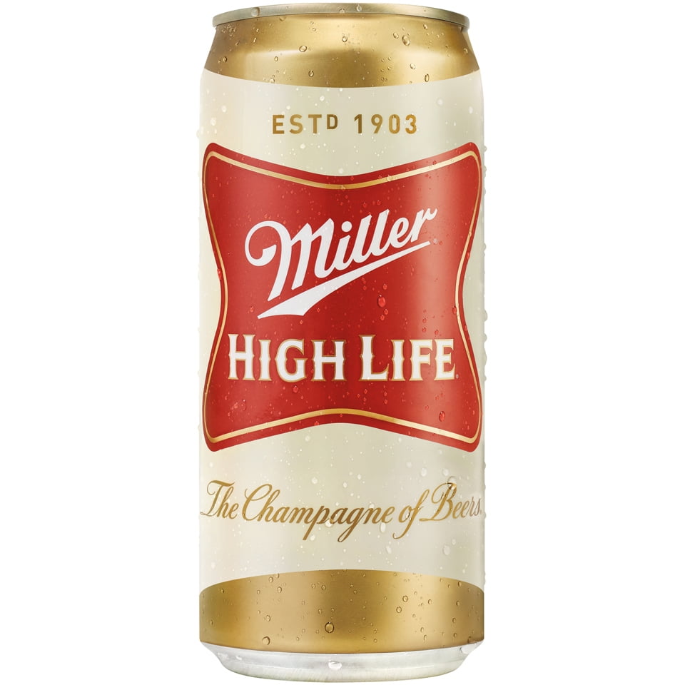 Miller High Life American Lager Beer, Beer, 32 FL OZ Can