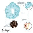 thumbnail image 4 of Velvet Solid Scrunchies - Set of 2-Pale Blue, 4 of 5