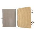 thumbnail image 1 of Cesta de almacenamiento plegable grande, contenedor de almacenamiento plegable para juguetes, libros, armario de dormitorio, amarillo pálido, 1 of 14
