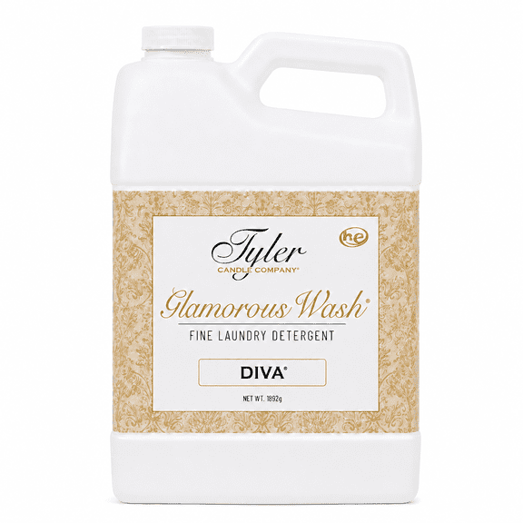 Tyler Candle Diva Glamorous Wash Liquid Laundry Detergent, 24 Loads, 64 fl oz