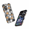 thumbnail image 5 of pumpkin and ghost Case for iPhone 11 Pro Max,Aesthetic Art Design Full Cover Protective Case, 5 of 5
