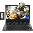thumbnail image 1 of HP OMEN 16.1" FHD 165Hz Gaming Laptop, Intel i9 13900HX, 64GB DDR5, 4TB SSD, NVIDIA GeForce RTX 4060 8GB, 4-Zone RGB Keyboard, FHD Camera, Wi-Fi 6E, Win 11 Pro, Black, 256GB Docking Station Set, 1 of 7