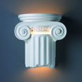 thumbnail image 3 of Justice Design Group Cer-4715 Two Light 12.25" Ionic Column Interior Wall Sconce Rated For, 3 of 7