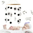 thumbnail image 2 of Baby Crib Mobile for Nursery Soothing Hanging Mobile with Secure Attachment Encourages Listening and Visual Development for, 2 of 5