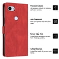 thumbnail image 2 of Leather Magnetic Clasp Case with Flip Wallet Stand Function Cover compatible Google Pixel 3A Xl Cheap and fine, 2 of 5