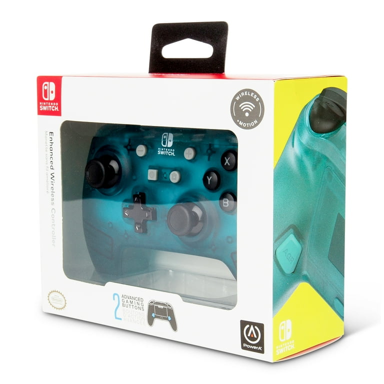 Powera enhanced wireless controller for nintendo switch 2025 teal frost