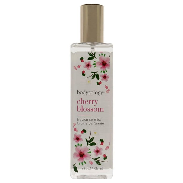 Nc 8 Oz Fragrance Mist Spray Perfume para mujeres Bodycology Cherry Blossom Cedro y perfume de pera por Bodycology Fragrance Mist Spray (buena suerte)