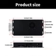 thumbnail image 3 of Advanced Aluminum Box Enclosure for Pi CM5 IO Board Case with Efficient Heat Distribution and Secures Fit Housing, 3 of 4