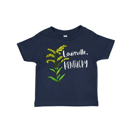 

Inktastic Louisville Kentucky Goldenrod Flower Gift Toddler Boy or Toddler Girl T-Shirt