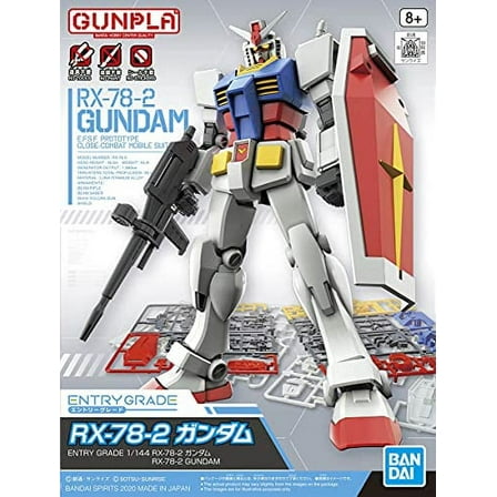 Bandai Entry Grade RX-78-2 Gundam Model Kit 1/144