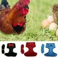 thumbnail image 3 of SPRING PARK Chicken Harness Bowknot Decor Hen Size with Leash – Adjustable, Resilient, Comfortable, Breathable Suitable for Chicken, 3 of 7