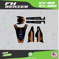 thumbnail image 4 of Kalair GFX Graphics Kit for Kawasaki KX125 (2003-2008) Fh Series, 4 of 5